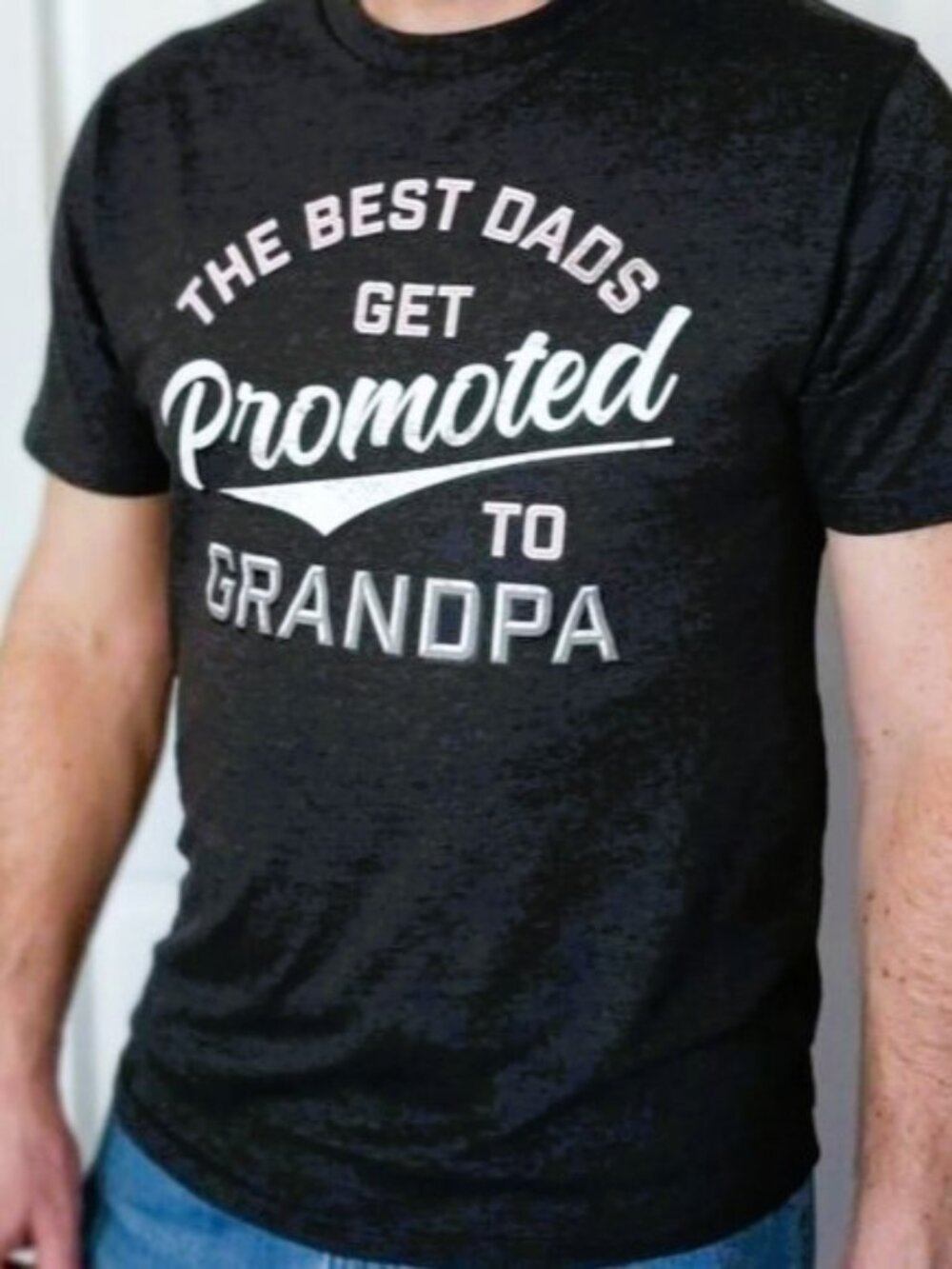5/$20 NEW 3XL (54-56) Men's The Best Dads Get Promoted to Grandpa Tee